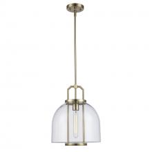 Trans Globe PND-2230 AG - 1LT PENDANT-GLASS DOME-M-AG